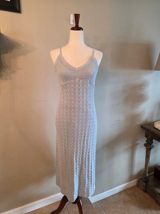 Hollister Dresses & Skirts - Hollister Women's Knit Midi Dress SZ Large Cotton Cottagecore Fairycore Coquette